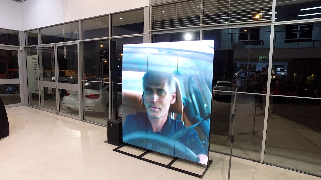 3 Screen LED Video Wall for BMW 7 Series Launch
