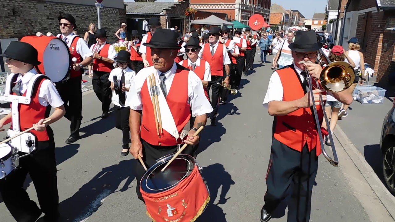 HARMONIE LA CONCORDE FRAIS MARAIS - FETE DE LA RHUBARBE 2019 VIDEO 3