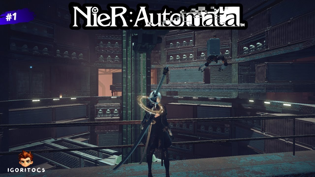 O QUE REALMENTE NOS TORNA HUMANOS?  INICIO ÉPICO! | NieR: Automata EP 01