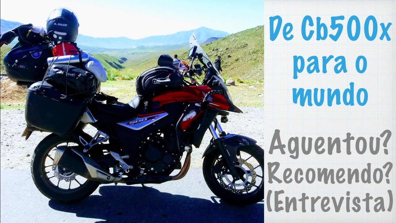 Honda CB500x - Aguenta uma viagem internacional? Entrevista