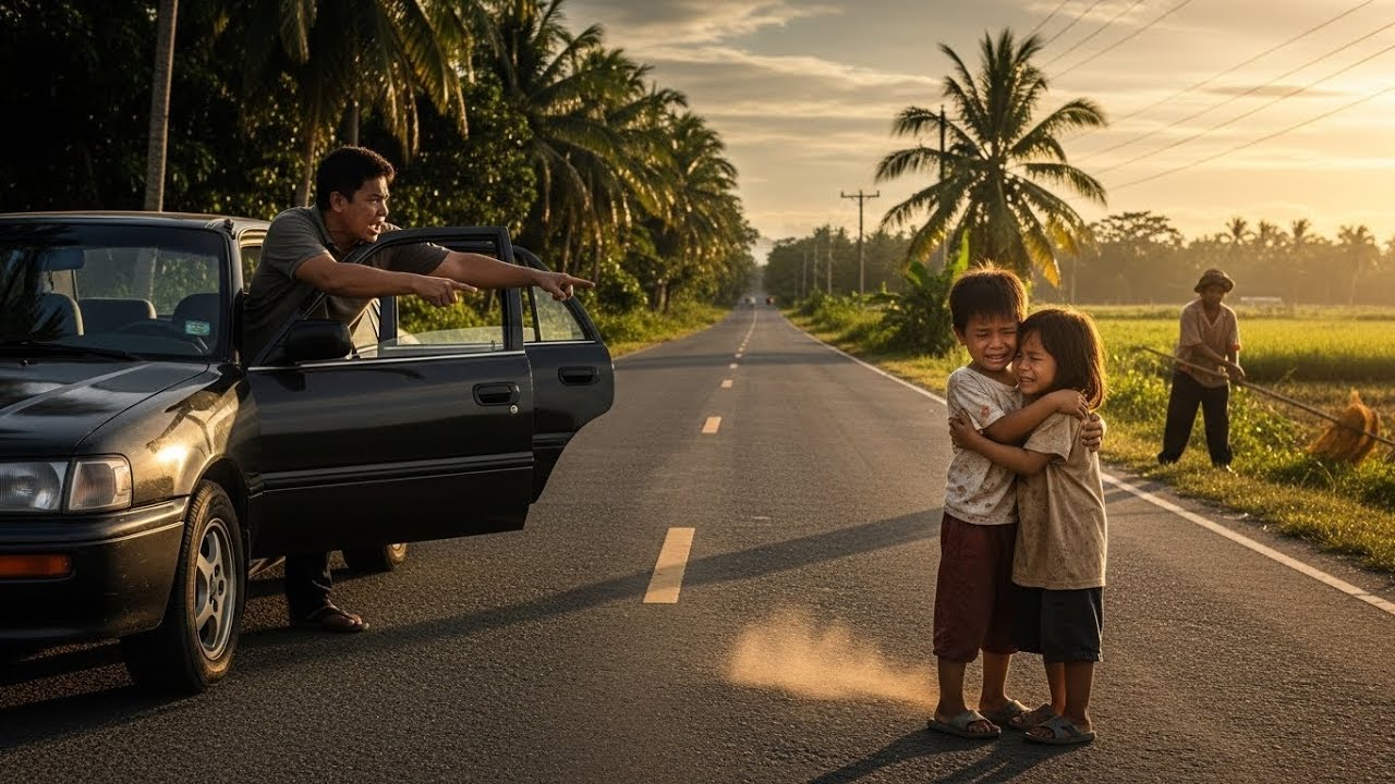 Iniwan ng isang ama ang kanyang mga anak sa kabundukan, ngunit tiunlungan sila ng isang mahirap na,