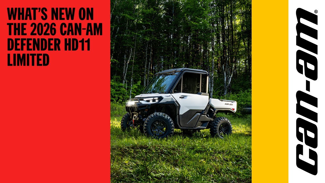 2026 Can-Am Defender Limited HD11 - Features You Need to Know About