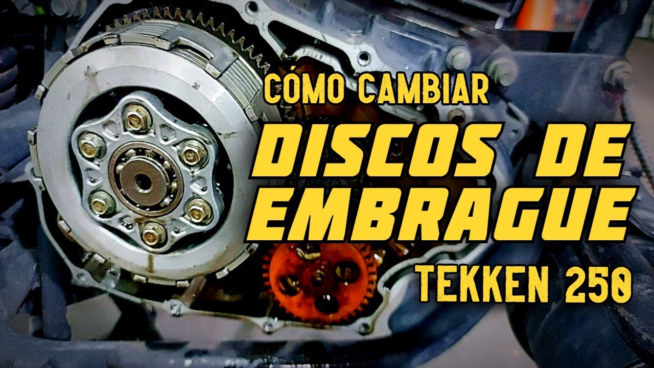 Como cambiar embrague  de moto
