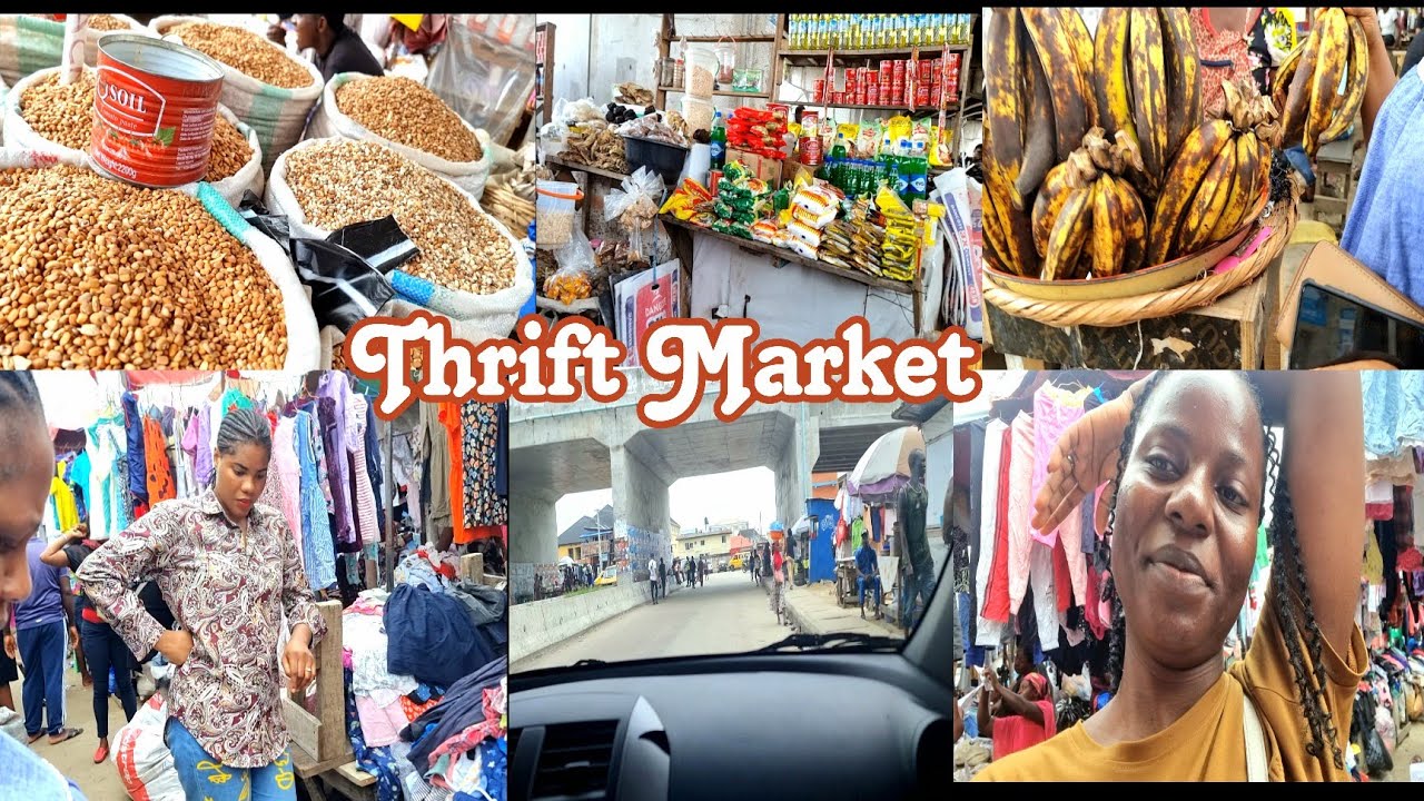 A DAY OUT WITH MY NIGERIAN NEIGHBOUR ||WE WENT TO THRIFT MARKET