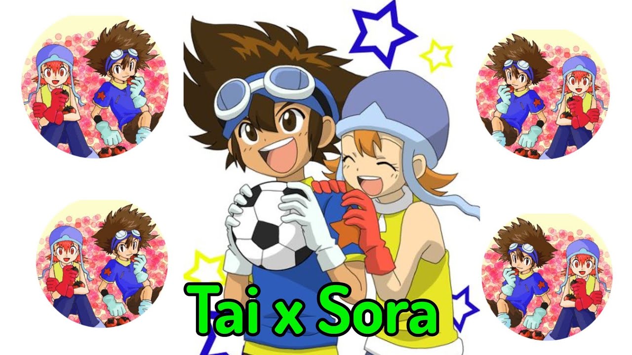 Tai x Sora parte 3 Digimon 