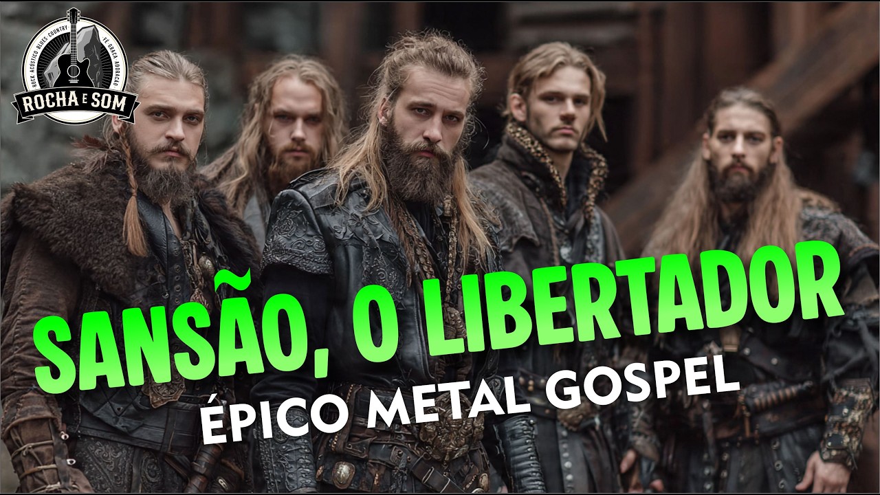 🔥SANSÃO, O LIBERTADOR | ÉPICO METAL GOSPEL | ROCHA E SOM🔥