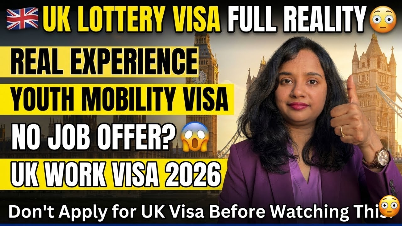 UK Lottery Visa Reality 2026 🇬🇧 Jobs, Salary & What Happens After 2 Years?