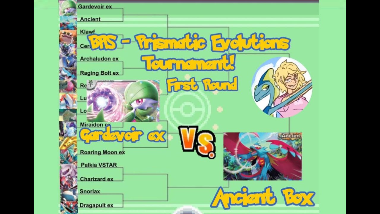 Prismatic Evolutions Tournament - Gardevoir ex (Cyrus Davis) VS Ancient Box (Callie Moore) Tabletop!