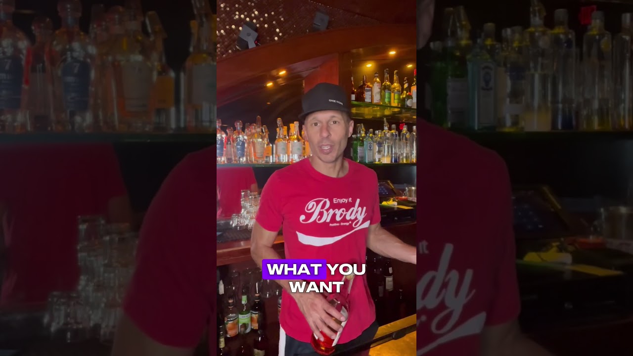 Know how to order a drink… At A Bar 