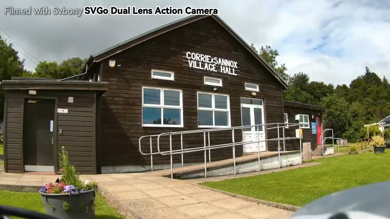 SVGo Dual Lens Action Camera In A Cycle Tour