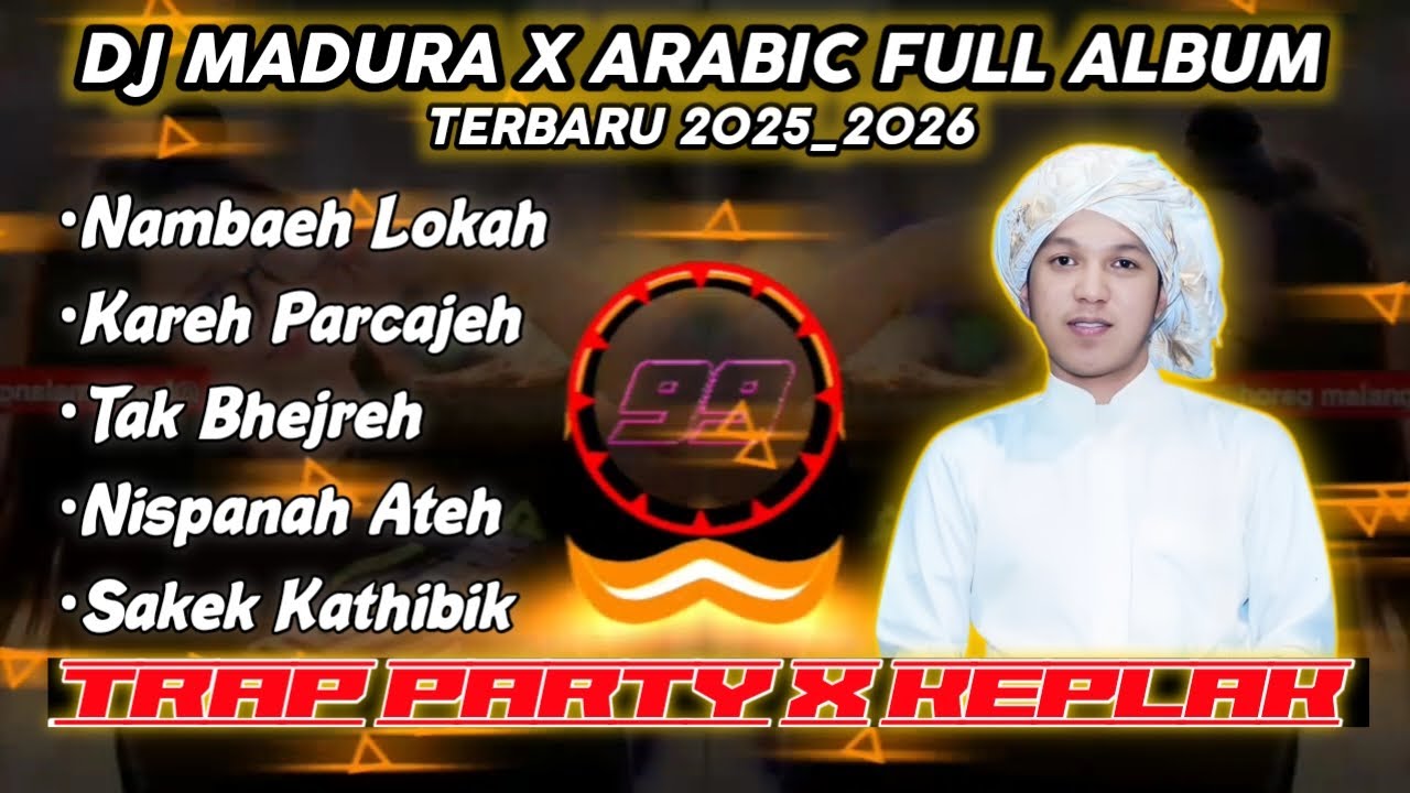 DJ Madura x Arabic Slow + Full Bass — Full Album Auto Santai 2025