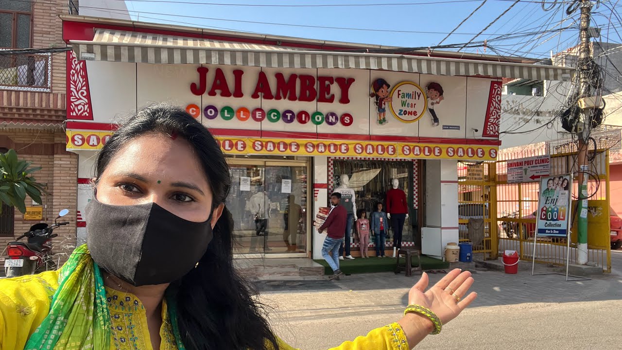 Sanjay Nager Market Sector 23 Ghaziabad Shopping vlog