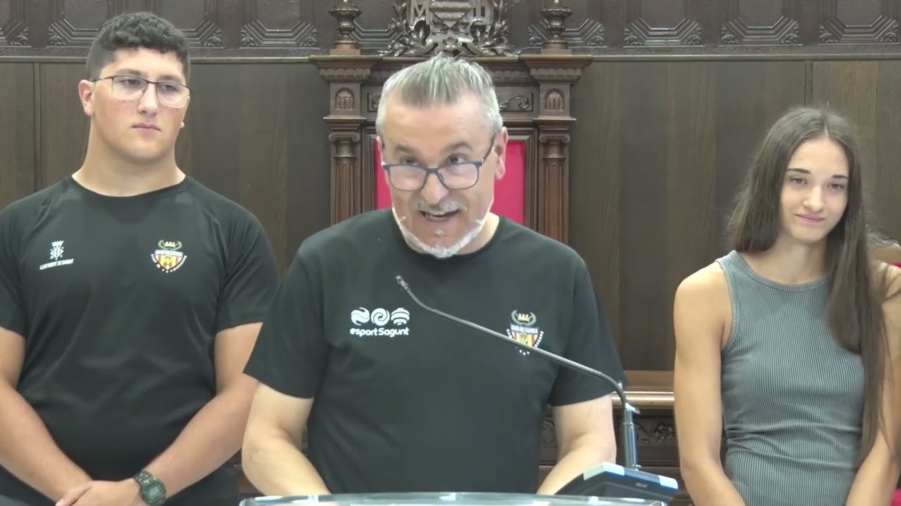 Reconocimiento al Club de Lluita Camp de Morvedre por parte del Ayuntamiento de Sagunto
