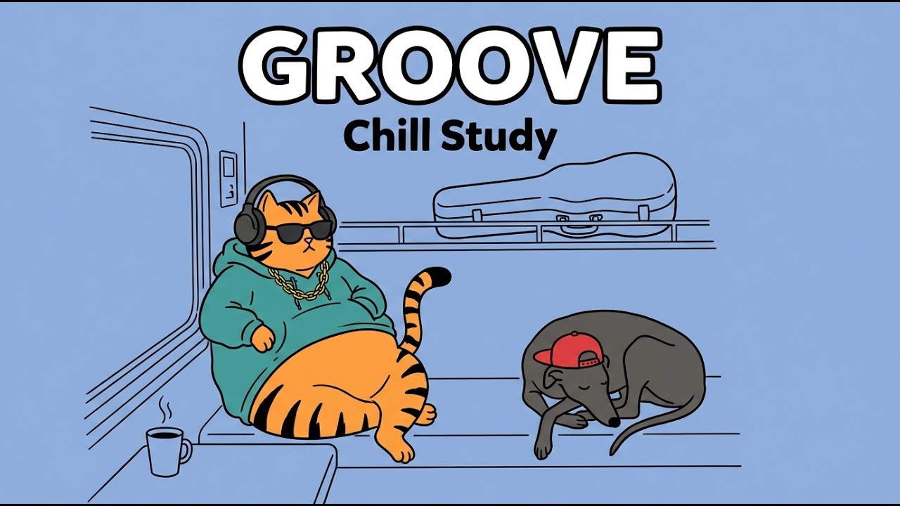 편안한 GROOVE Hip Hop Violin 😎 JAZZ HOP · Laid-back vibes 힙합 🌊 Study · Work · Focus