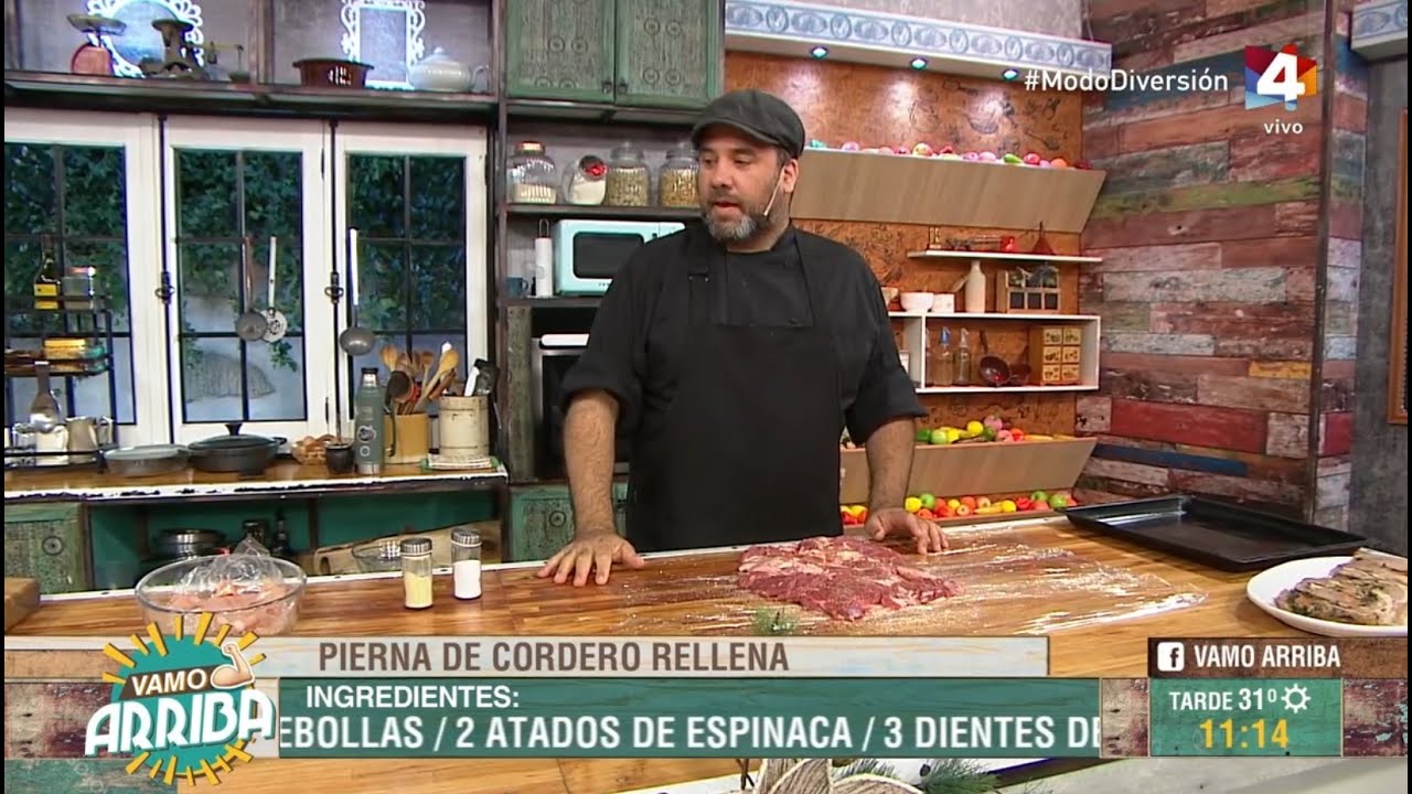 Vamo Arriba - Pierna de cordero rellena