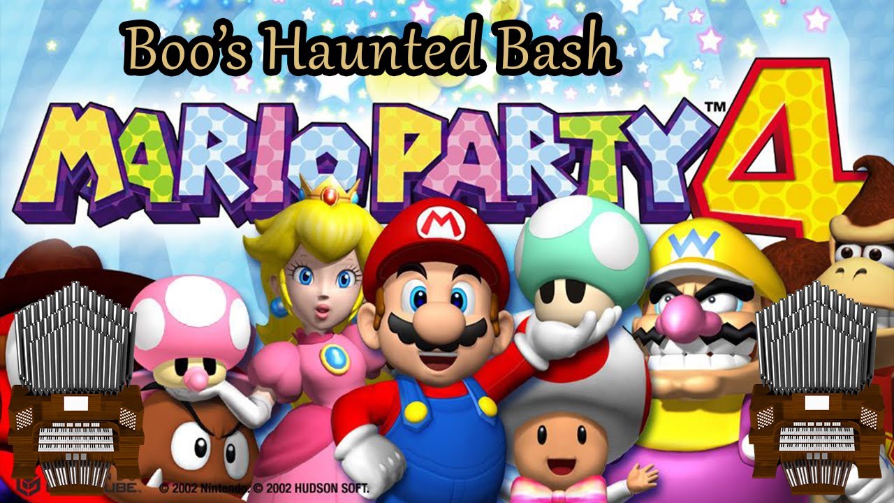 Boo's Haunted Bash (Mario Party 4) Organ Cover