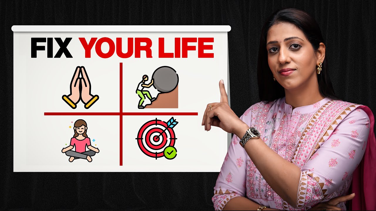 4 Steps to Fix All Your Life Problems | Dr Karishma Ahuja