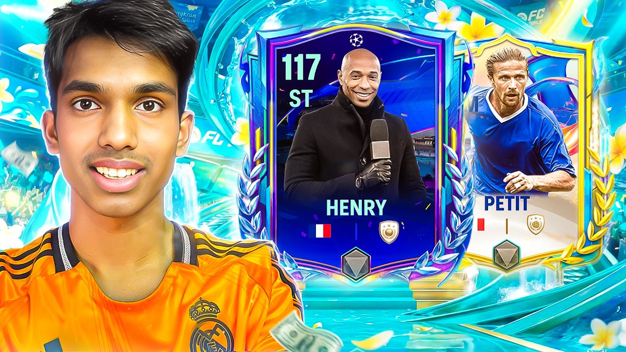 MY LUCKIEST UCL Henry + Songkran Pack Opening in FC Mobile!
