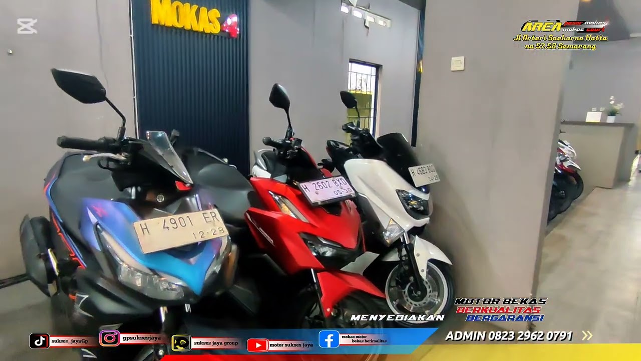 PASAR MOTOR BEKAS SEMARANG DISINI PUSATNYA | AREA PASA MOKAS #mokascourt 