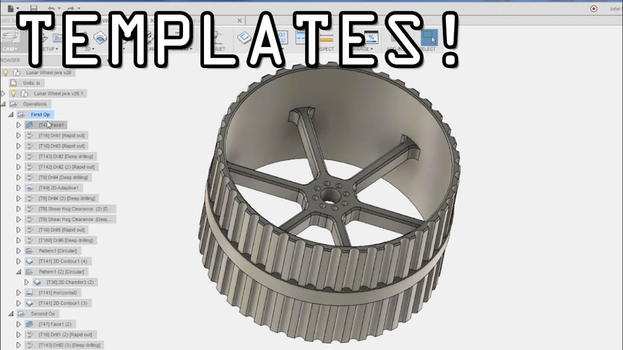 Лучшая функция Fusion 360 CAM: шаблоны!! Fusion Friday #24