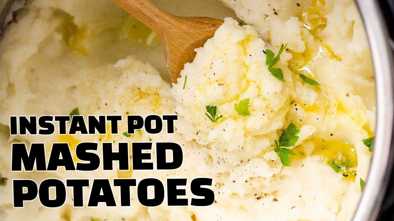 Instant Pot Mashed Potatoes Recipe | NO drain, NO Chop, NO Heating Milk