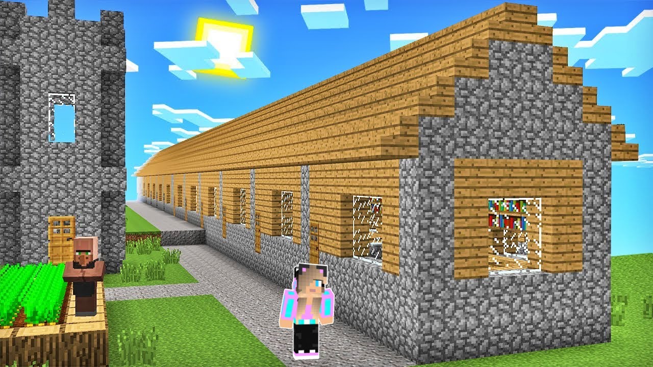ΑΥΤΟ ΕΙΝΑΙ ΤΟ ΜΕΓΑΛΥΤΕΡΟ ΣΠΙΤΙ ΣΤΟ FAMOUS VILLAGE ΣΤΟ MINECRAFT