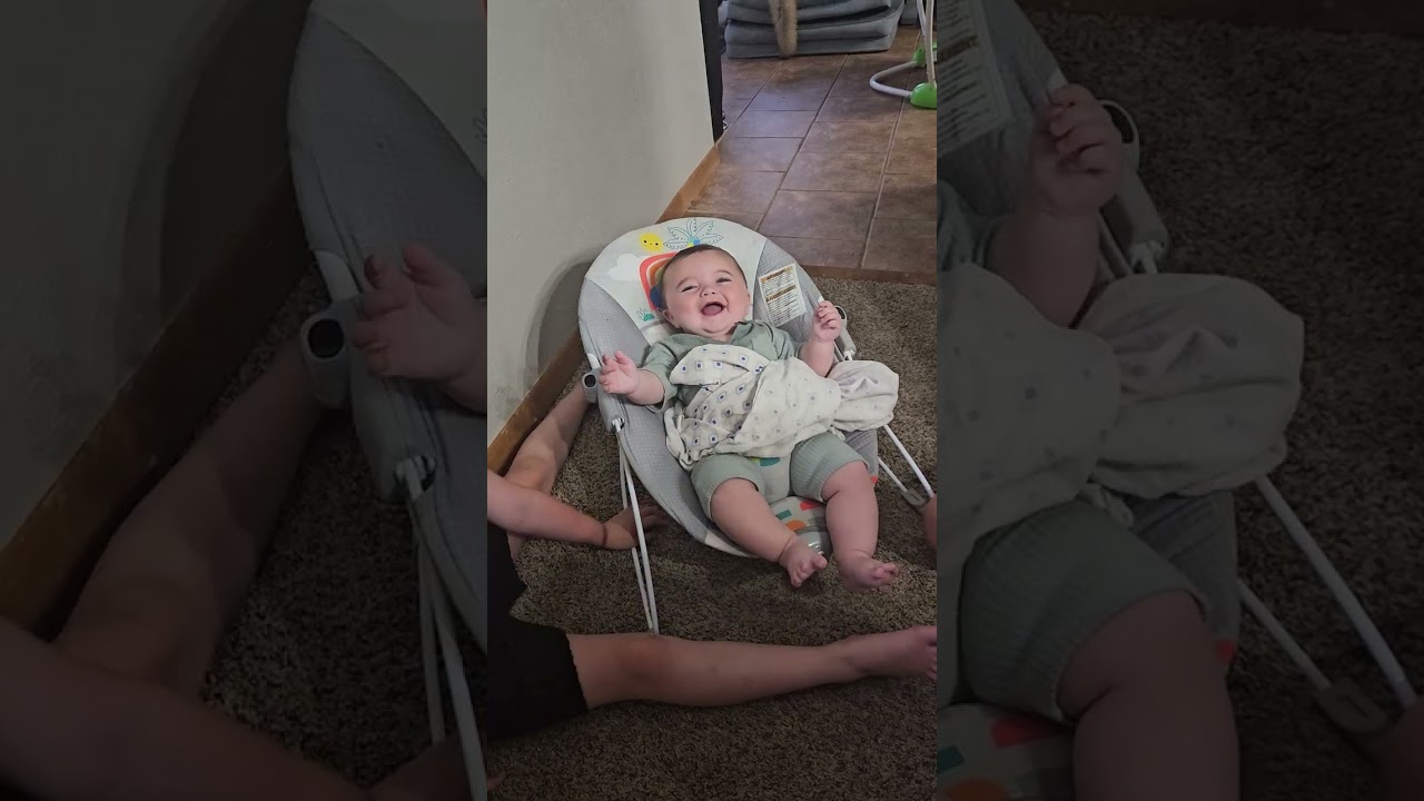 Laughing baby Darek