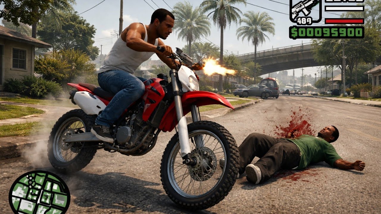 GTA SanAndreas Mission 04 Bike killer #gta #gtagameplay 