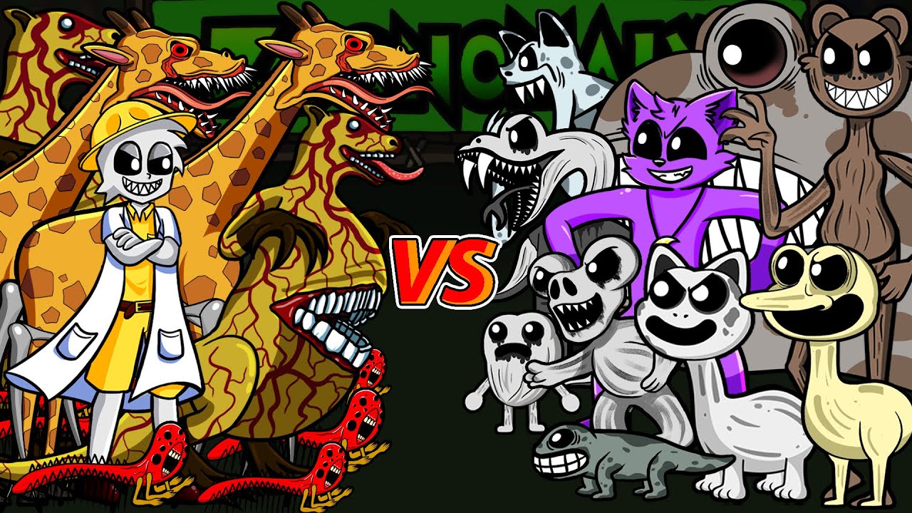 Zoochosis Rampage - Can Catnap's Zoonomaly Form Stop the Destruction? Zoochosis Animation