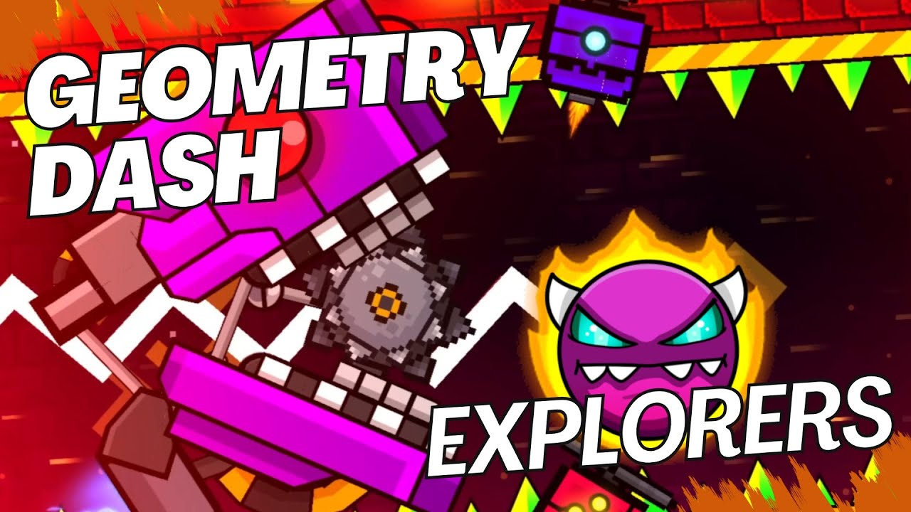 O FUTURO NÍVEL OFICIAL DO GEOMETRY DASH! | EXPLORERS 100% [Epic Medium Demon]