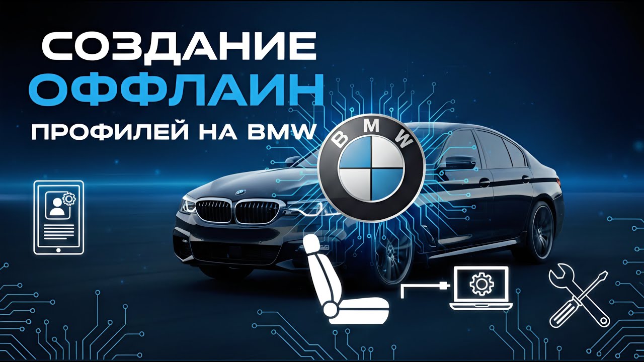 Как создать оффлайн профиль в BMW