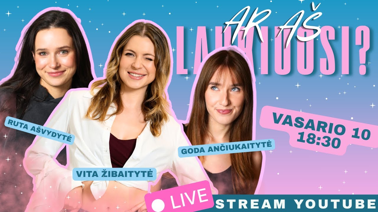 #1 GAMINAME NEŽINODAMOS RECEPTO: VITA ŽIBA, RŪTA AŠVYDYTĖ IR GODA ANČIUKAITYTĖ / AR AŠ LAUKIUOSI?