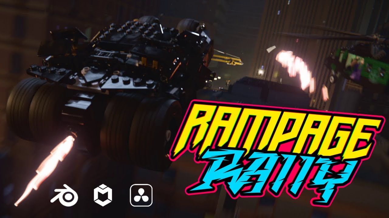 RAMPAGE RALLY 3D Challenge | Chasing Joker | Breakdown
