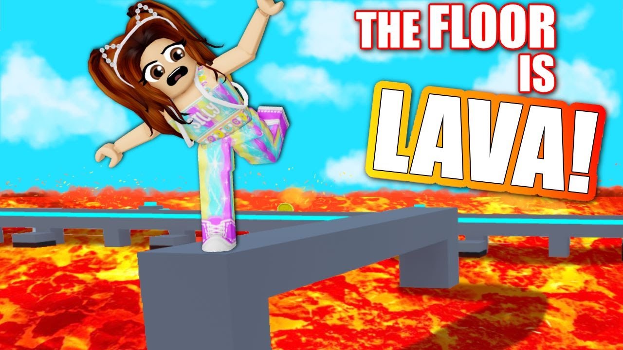 😱 The FLOOR IS LAVA!! 😱 (Roblox)