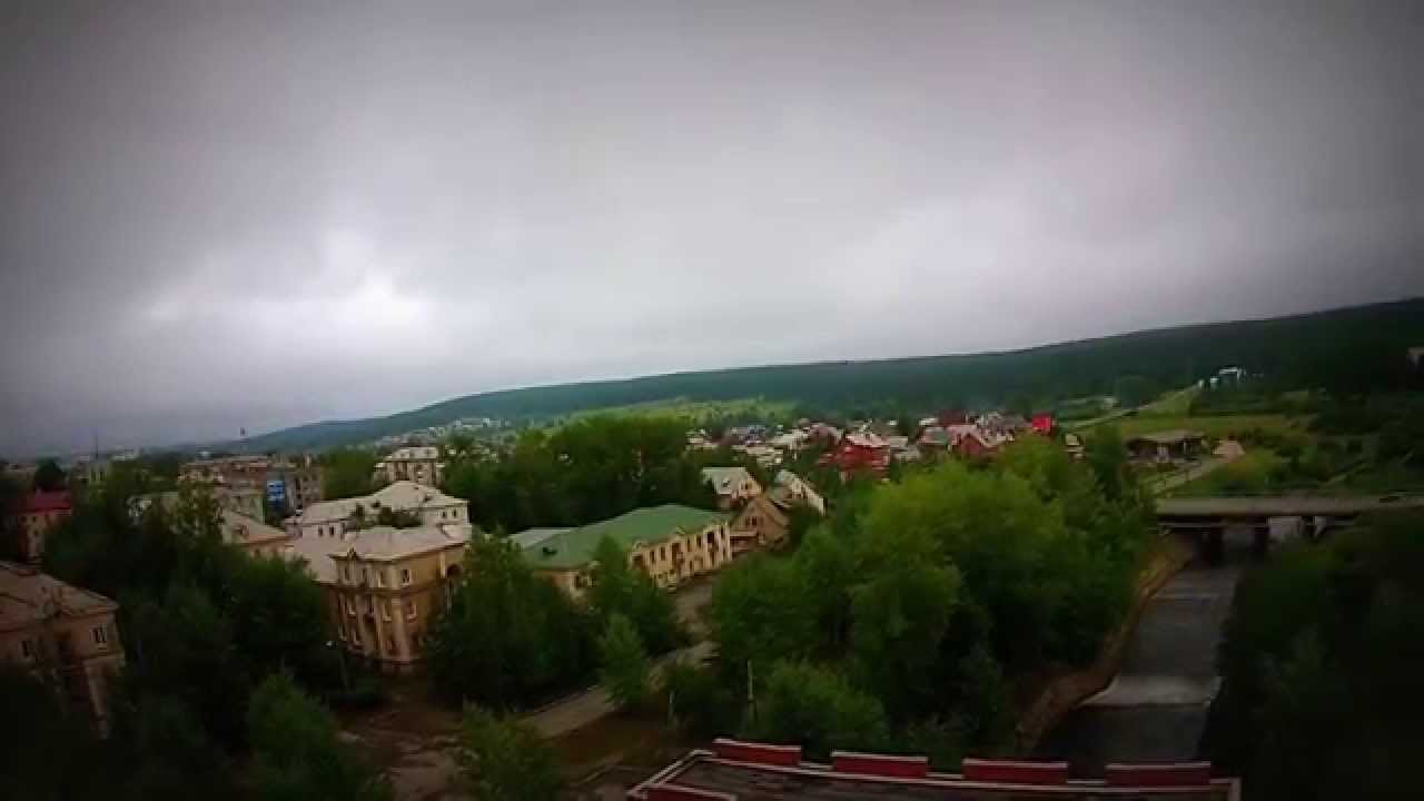 Краснотурьинск, городская плотина. Аэросъемка с DJI Phantom