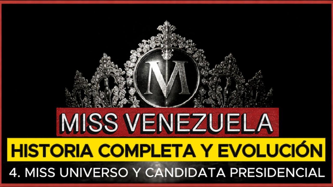 💥 De MISS UNIVERSO a la POLÍTICA: La ALCALDESA y CANDIDATA PRESIDENCIAL que salió del MISS VENEZUELA