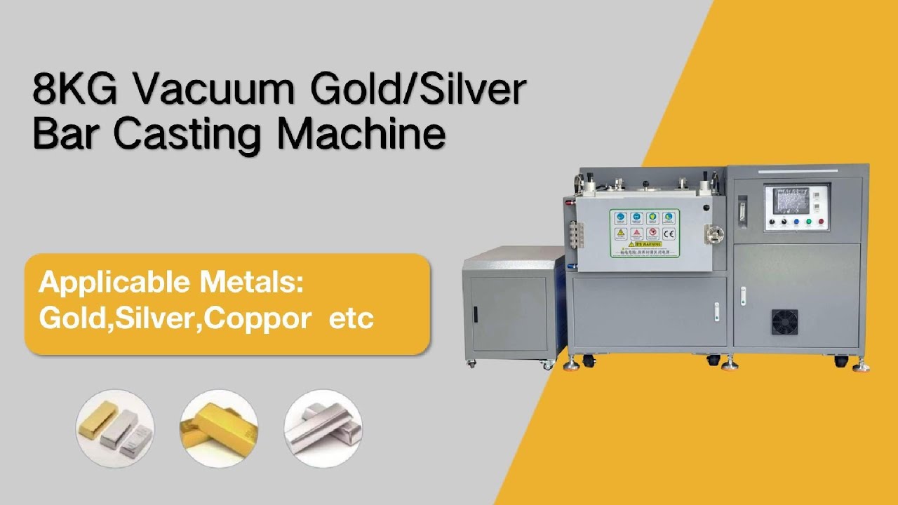 The Ultimate Solution for Bright, High-Output Gold Bars? This 8-Cavity Vacuum Bar Caster