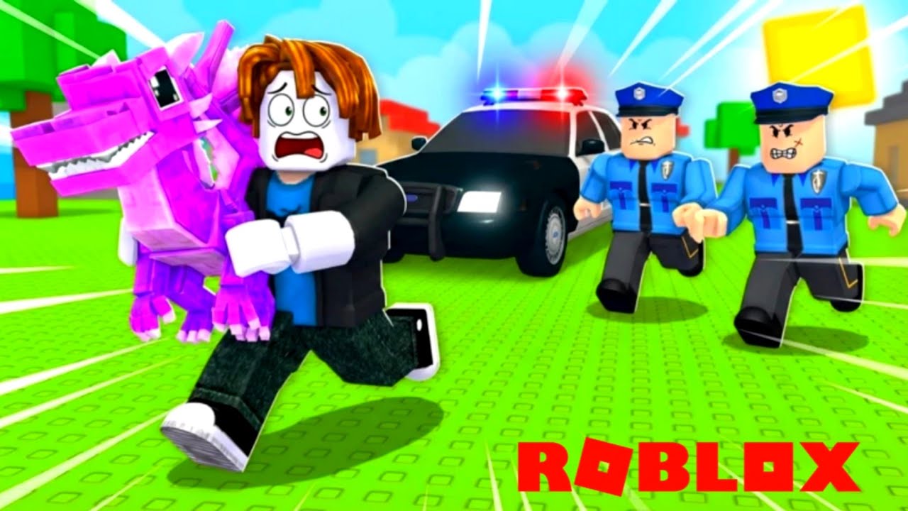Aku Kabur Dari Kejaran Polisi Untuk Mendapatkan Brainrot! Escape Police For Brainrots Roblox