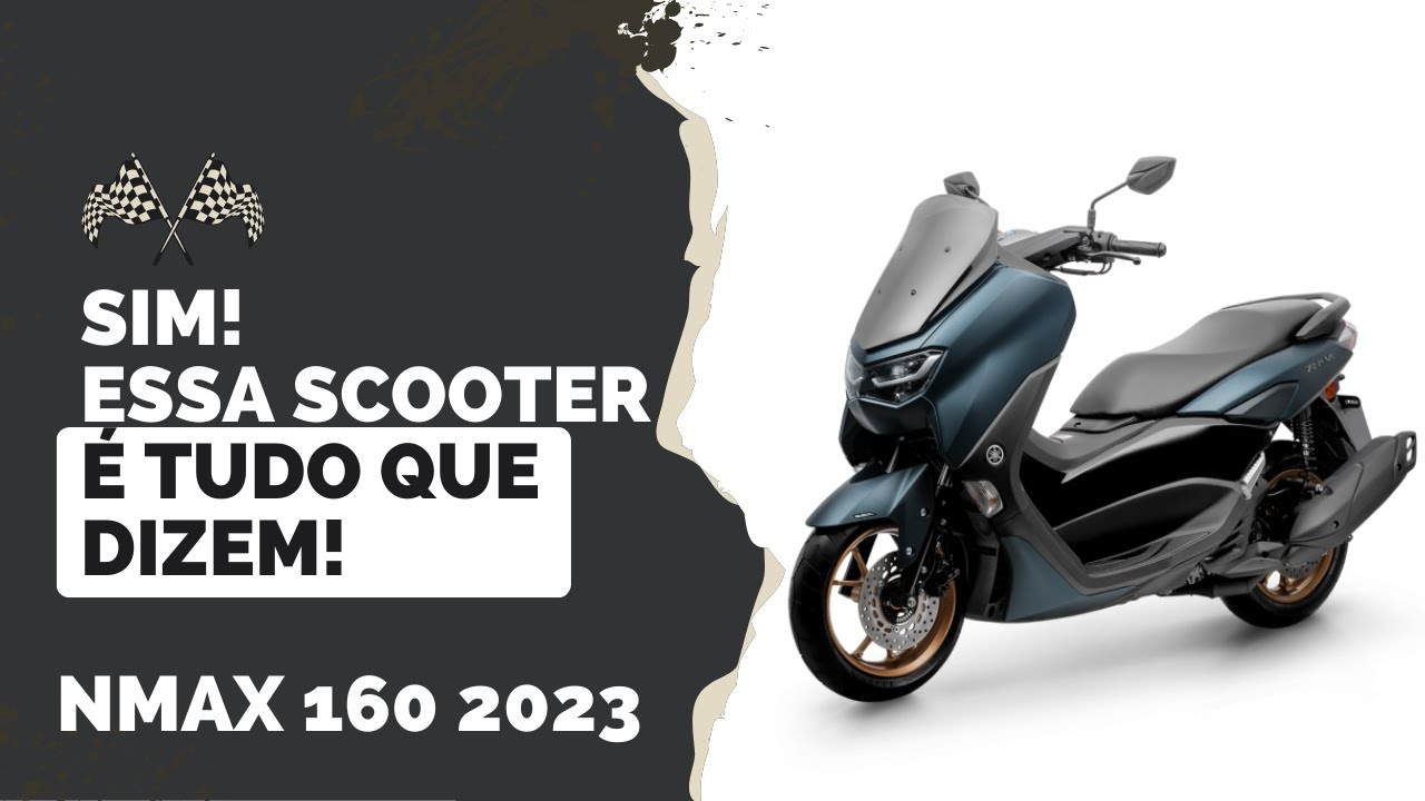 TUDO SOBRE O SCOOTER YAMAHA NMAX 160 2023