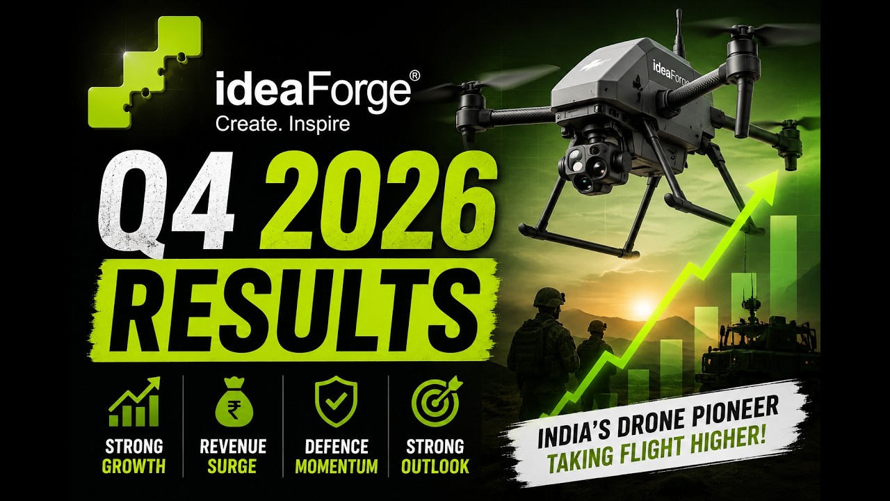 Ideaforge Q4 2026 Results 🔥 | Huge Profit or Loss? Full Analysis