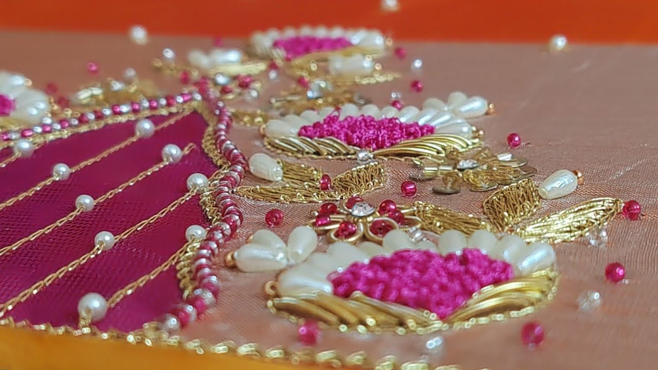 maggam work blouse design trendy designs wedding wear bridal wear 