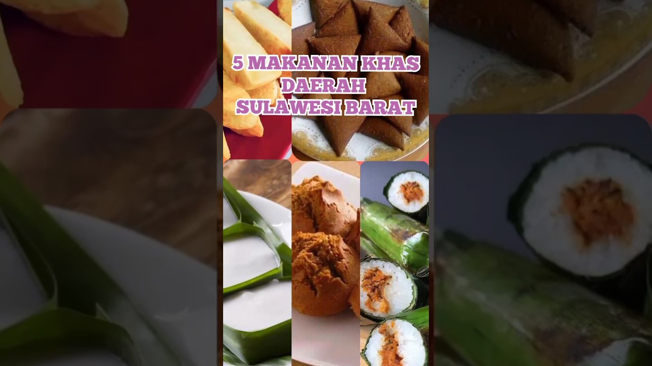 5 MAKANAN KHAS DAERAH SULAWESI BARAT