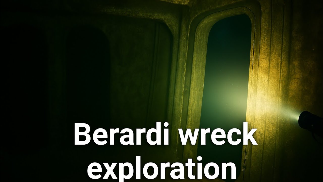 Dentro il relitto Berardi di Salò   ( con #orcatorch D630 )