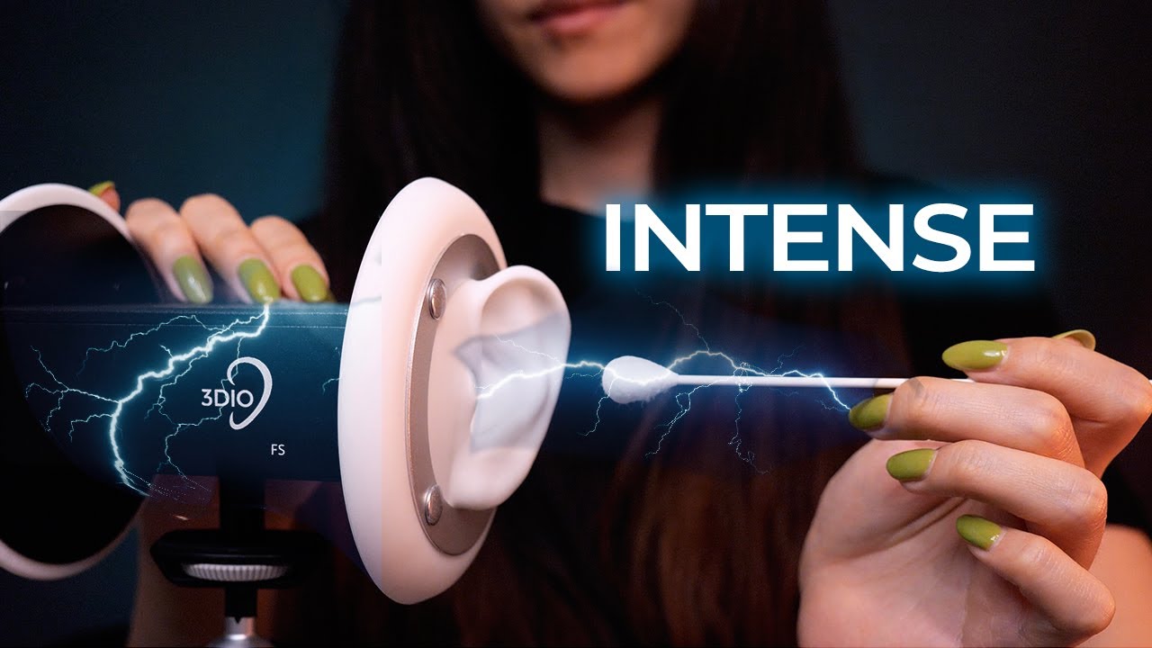 ASMR Ear Cleaning at Helicopter Speed for the Heavily Immune (No Talking)