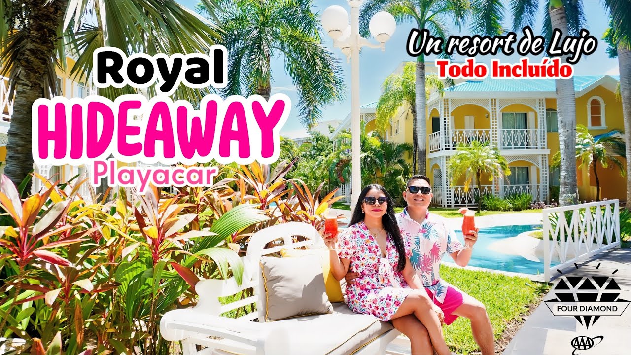 EL MEJOR HOTEL DE PLAYA DEL CARMEN 🔴 ROYAL HIDEAWAY 💎 4 DIAMANTES, PLAYACAR🏝️ SOLO ADULTOS CANCÚN 4K