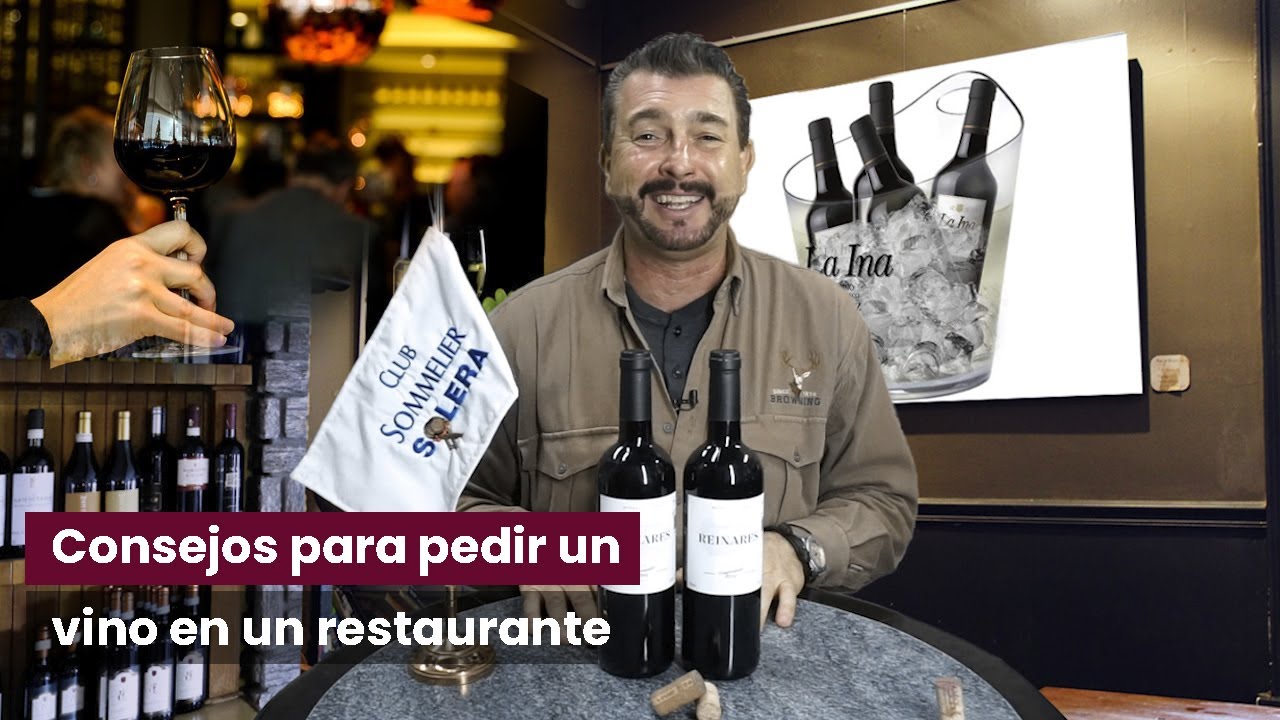 Consejos para pedir vino en un restaurante