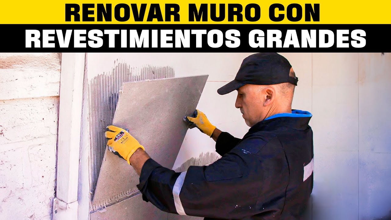 Cómo renovar un muro con revestimientos para terraza