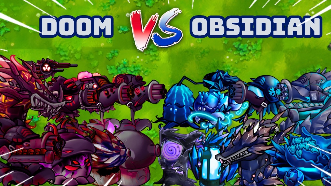 PvZ 1 Fusion 3.4 Challenge!!! Team Doom vs Team Obsidian | Who Will Win???