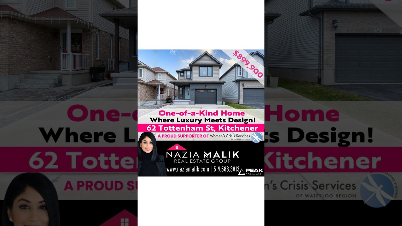 One-of-a-Kind Home Where Luxury Meets Design 💎✨🏡 62 Tottenham St, Kitchener