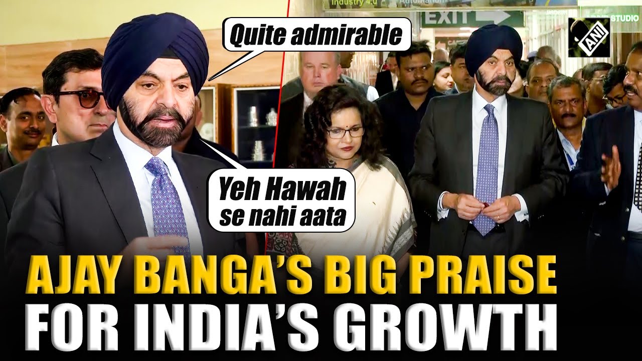 ‘Yeh Hawah se nahi aata…Yeh Kaam se hota hai’: World Bank President Ajay Banga hails India’s growth